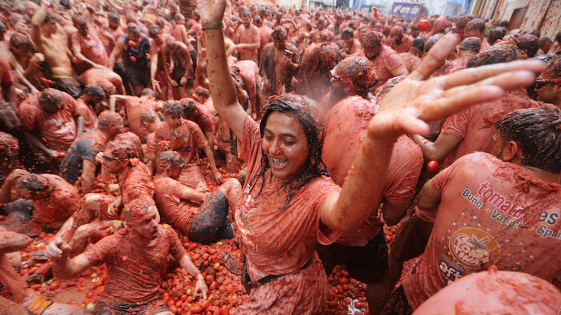щорічний фестиваль Ла Томатіна