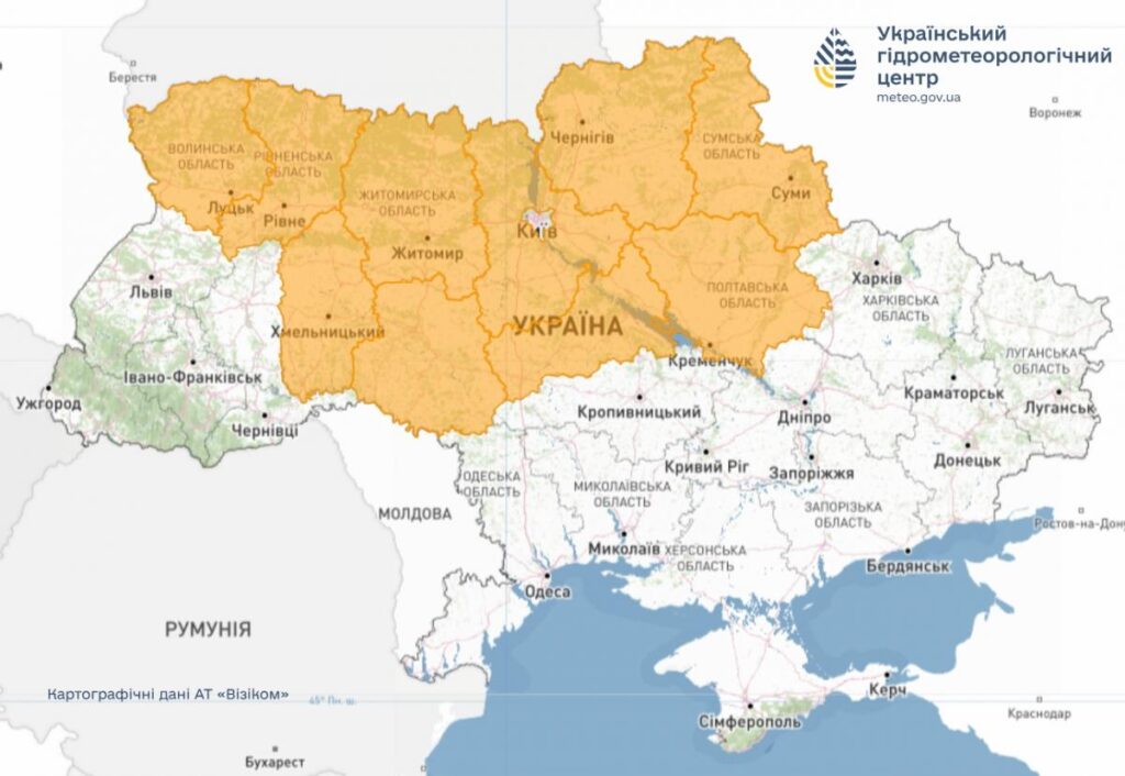 Температурні гойдалки: в Україні прогнозують заморозки до -3° та штормовий вітер 21 квітня