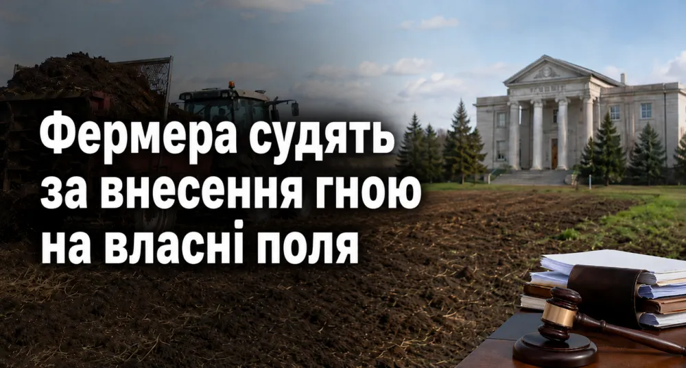 Фермера судять за гній: чи заборонять органічні добрива?