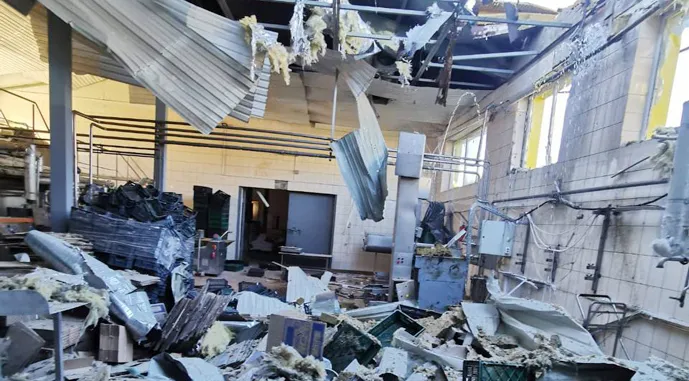 Молокозавод на Харківщині зупинився через атаку