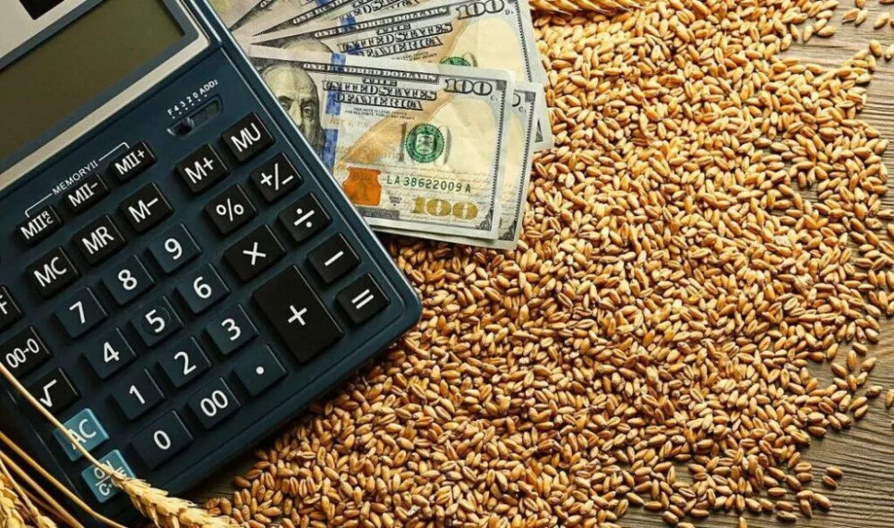 Облік продажу зерна: змішані розрахунки