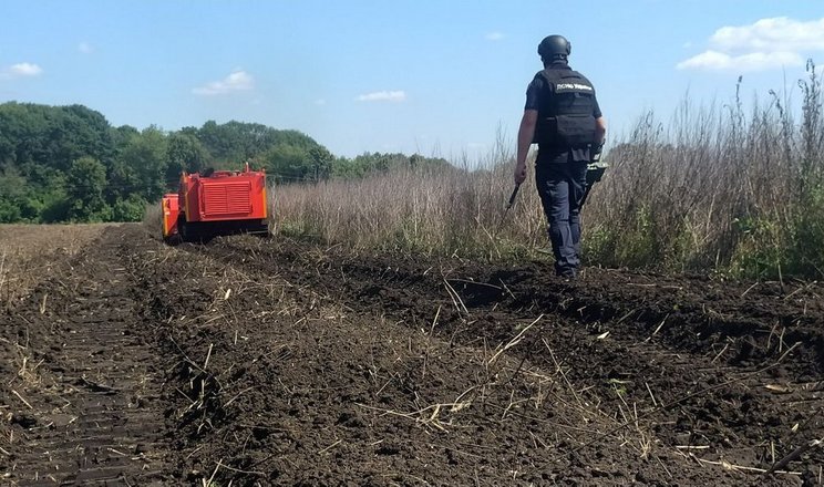Вартість розмінування землі: липнева статистика