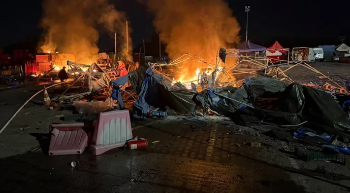 Атака дронів на Київщині: пошкоджено агрооб'єкти