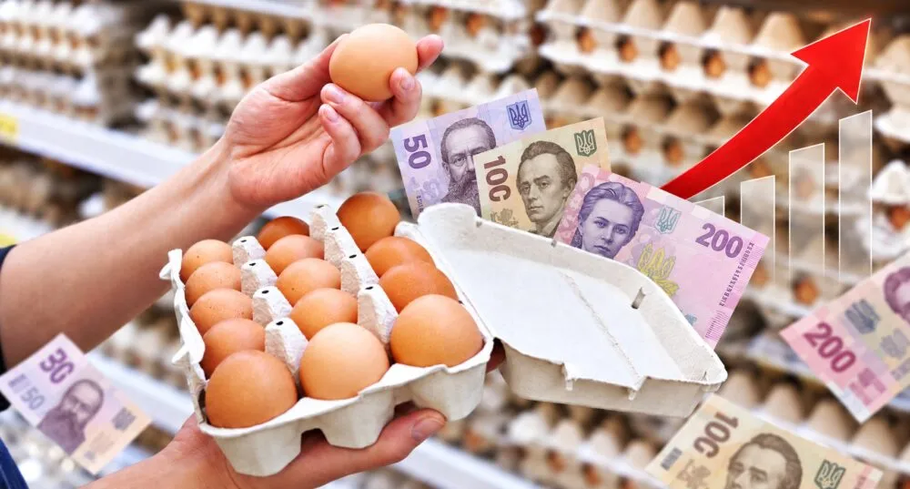 Чому в Україні знову зростають ціни на курячі яйця