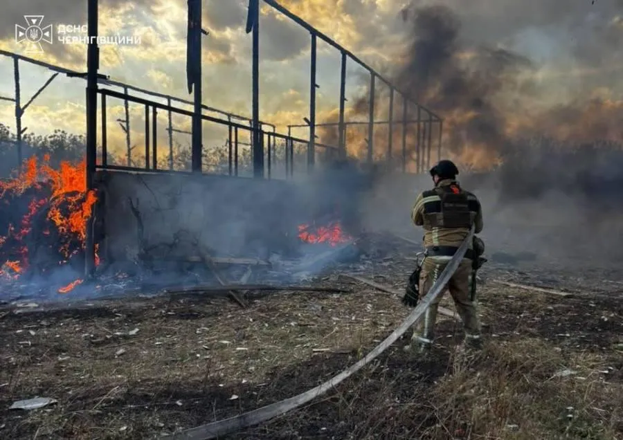 На Чернігівщині ворог атакував агропідприємство