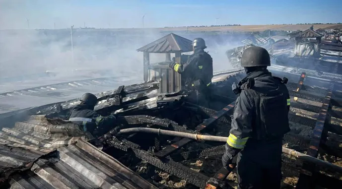 На Одещині ворожий удар знищив частину птахофабрики