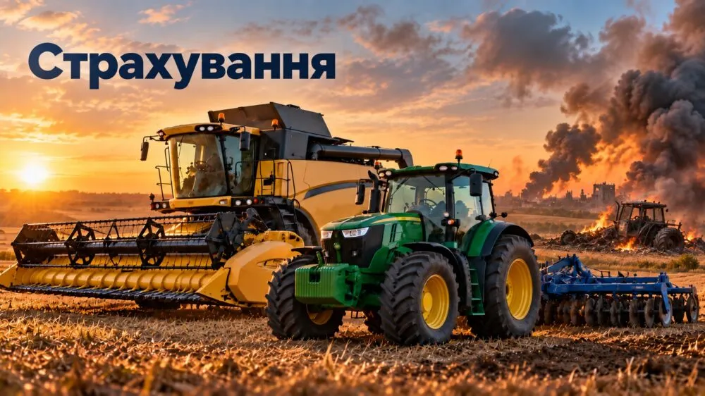 Страхування сільгосптехніки від воєнних ризиків: нові умови