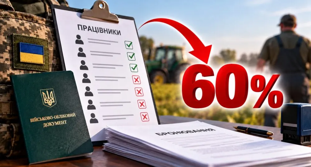 Бронювання працівників: уряд планує обмеження до 60%
