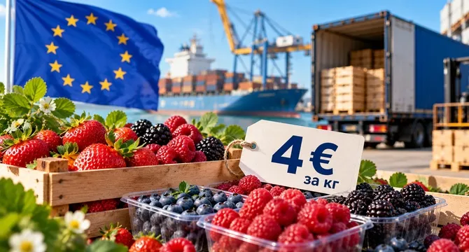 Експорт ягід з України: ціни та обсяги сезону 2026/27