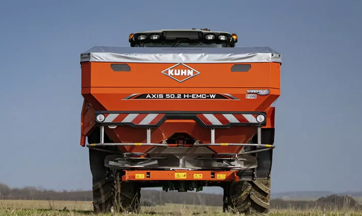 Kuhn оновила лінійку розкидачів добрив Axis 25