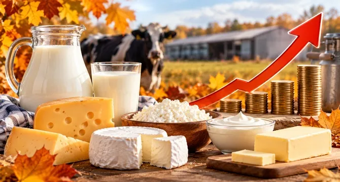 Молочні продукти в Україні суттєво подорожчають восени
