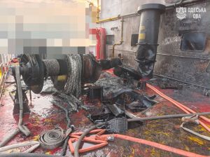 Російський дрон атакував судно з ріпаковою олією