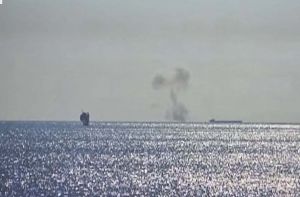 У Чорному морі через атаку дрона затонуло судно з зерном